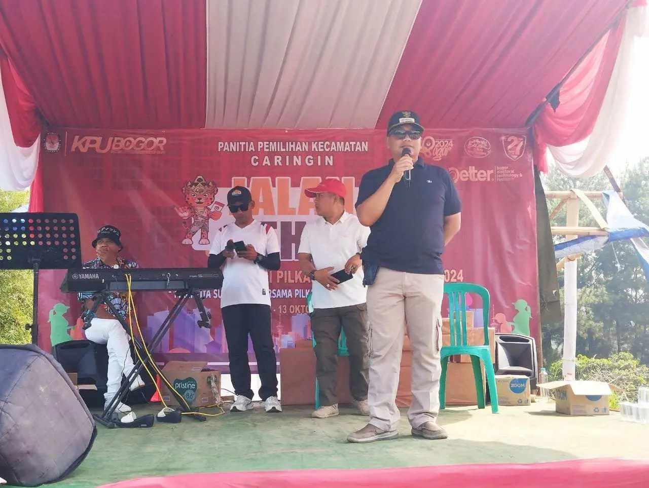 Gelar Sosialisasi, Camat Caringin Berharap Partisipasi Warga Meningkat di Pilkada Kabupaten Bogor