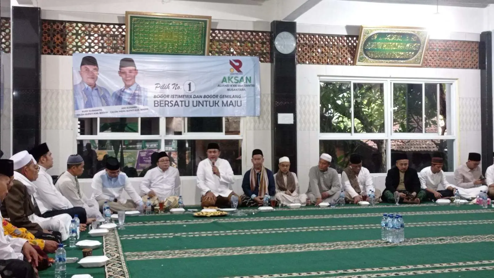 Kenalkan Program SAJADAH Cabup Rudy Susmanto Didukung Penuh Kyai,Ulama dan Ustadz
