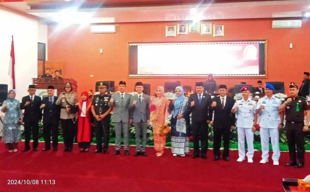 Ahmad Rico Julian Resmi Dilantik Sebagai Ketua DPRD Kabupaten Pesawaran