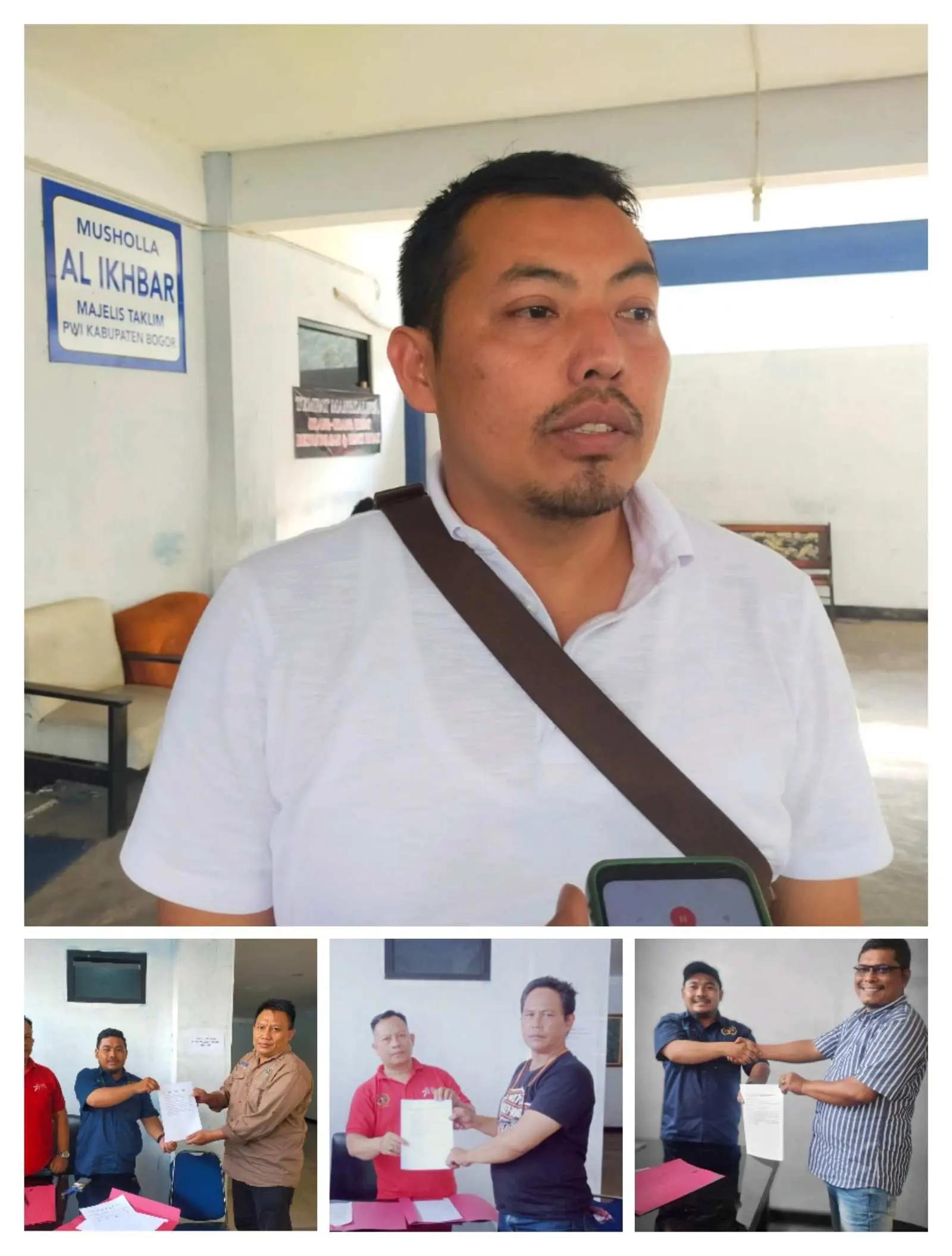 Hari Pertama Pembukaan, 3 Bakal Calon Ketua PWI Kabupaten Bogor Ambil Formulir Pendaftaran