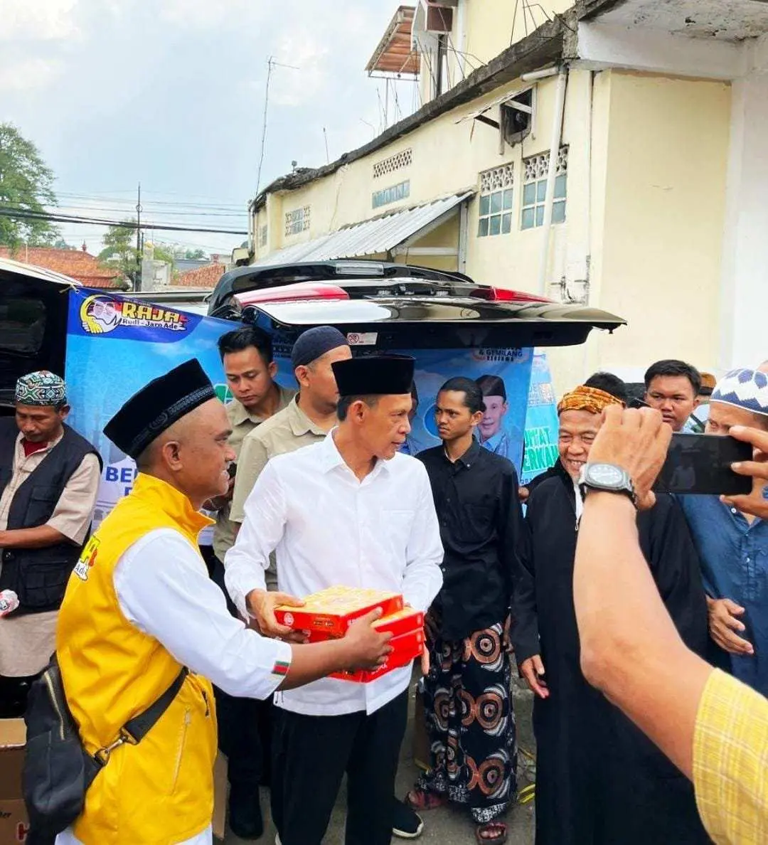 RAJA Kawal Kampanye Perdana Cawabup Nomor Urut 1 Jaro Ade