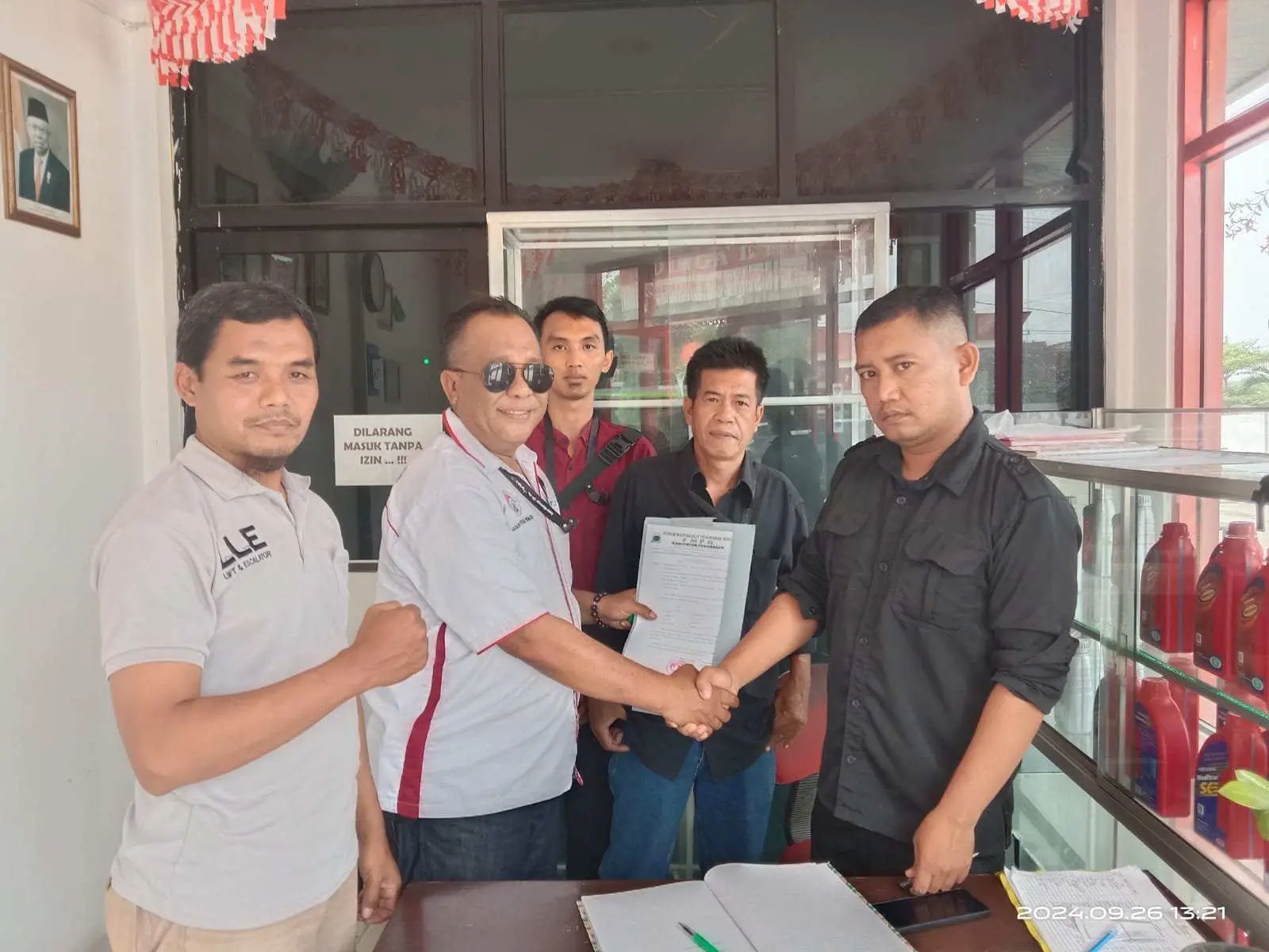FMPB Pesawaran Layangkan Surat Ke SPBU Tabah Rejo Terkait Dugaan Pengecoran BBM