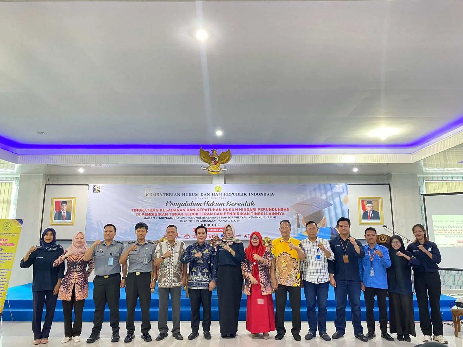 Universitas Saburai Gelar Kegiatan Penyuluhan Hukum