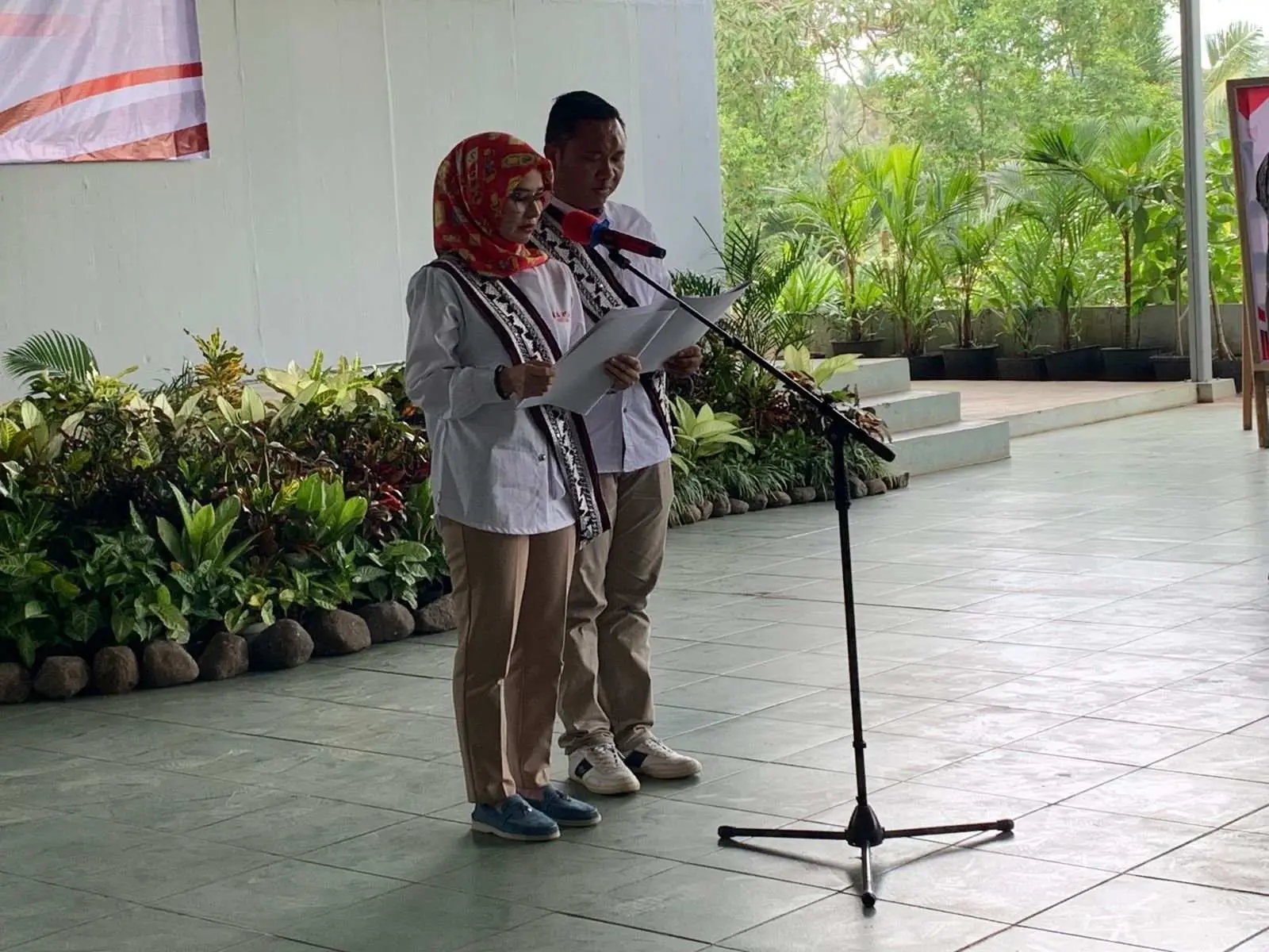 Ciptakan Pilkada Aman, Calon Bupati Pesawaran Nomor Urut 2 Nanda-Antonius Gelar Deklarasi Kampanye Damai