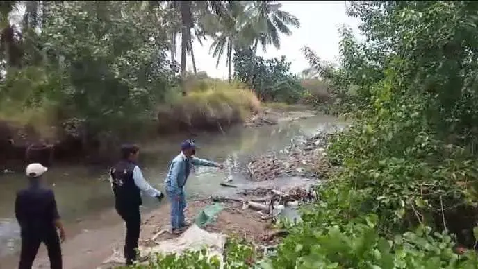 Terkait Pencemaran Lingkungan Ormas GERCIN dan LSM Garuda Indonesia Perkasa Lapor Ke DLH Pesawaran 