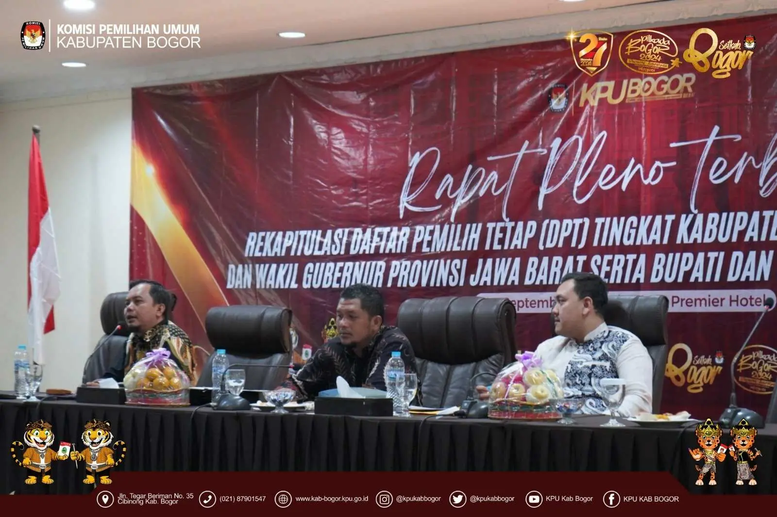 KPU Kabupaten Bogor Tetapkan Daftar Pemilih Khusus