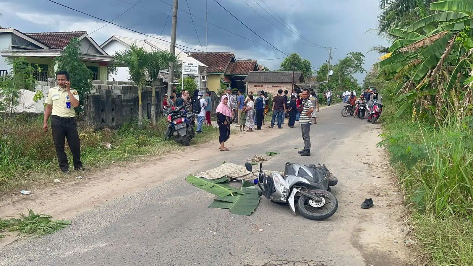 Siswa SMAN 1 Bunga Mayang Meninggal Dunia Terlindas Mobil Truk PT Wahana Mas