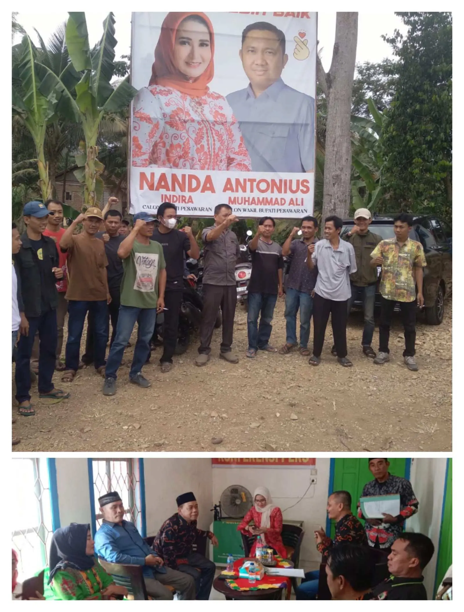 FMPB Siap Menangkan Paslon Nanda-Antonius di Pilkada Pesawaran