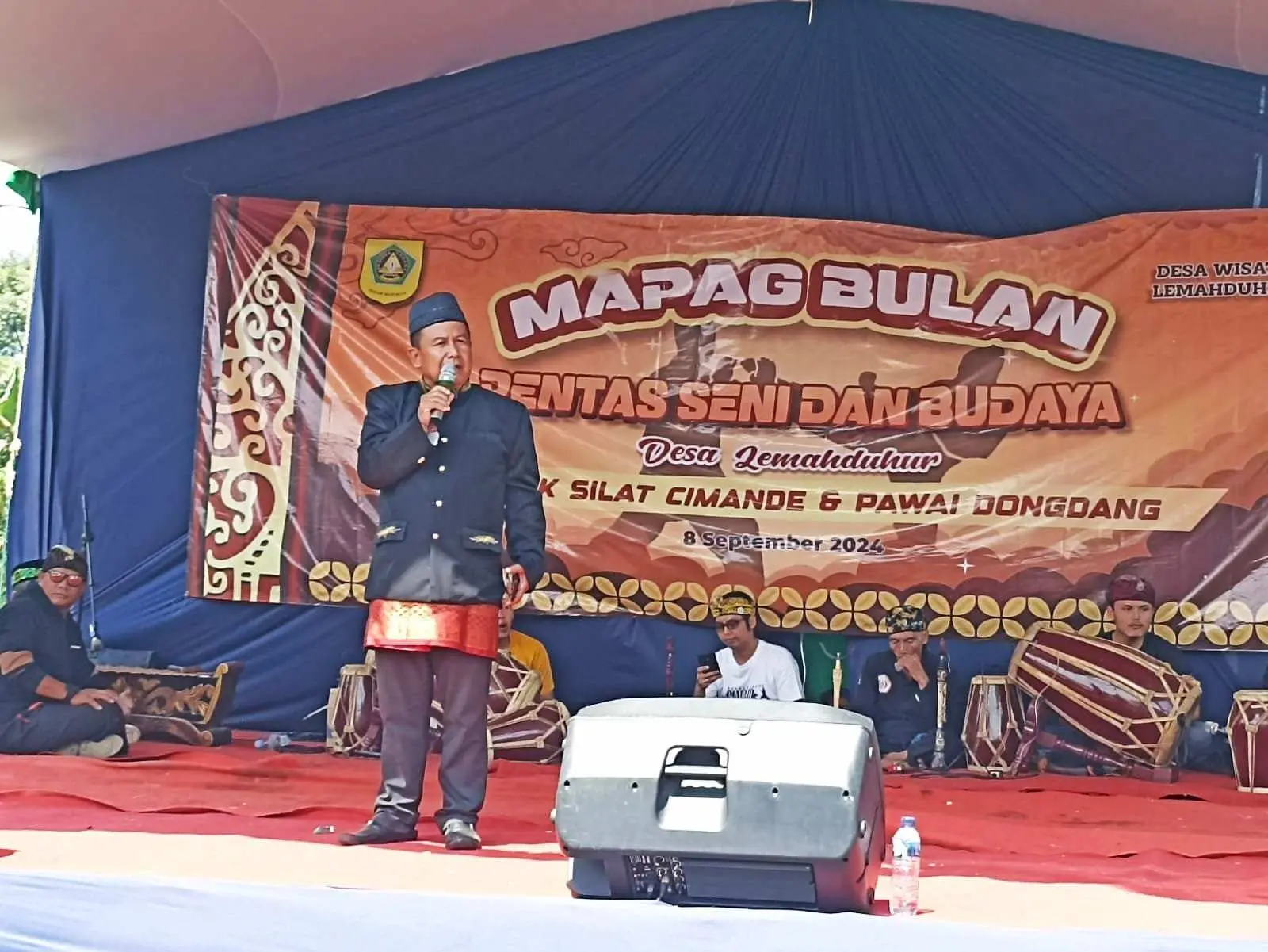 Lestarikan Budaya Leluhur, Desa Lemah Duhur Gelar Acara Mapag Bulan