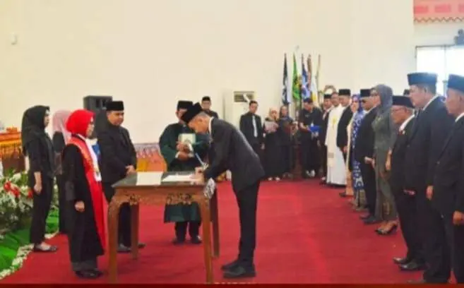 40 Anggota DPRD Kabupaten Pesawaran Terpilih Resmi Dilantik