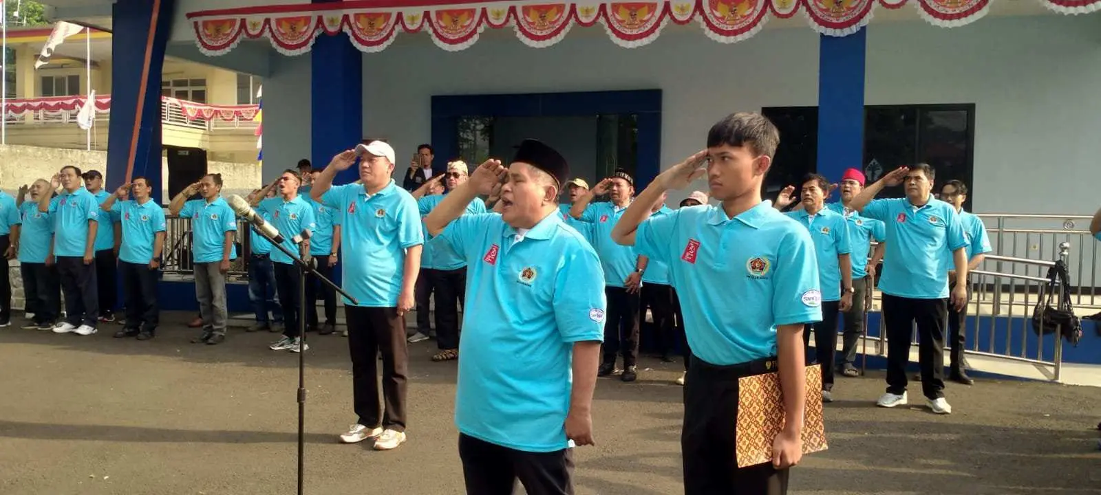 Peringati HUT RI Ke-79, PWI Kabupaten Bogor Gelar Upacara dan Berbagai Perlombaan