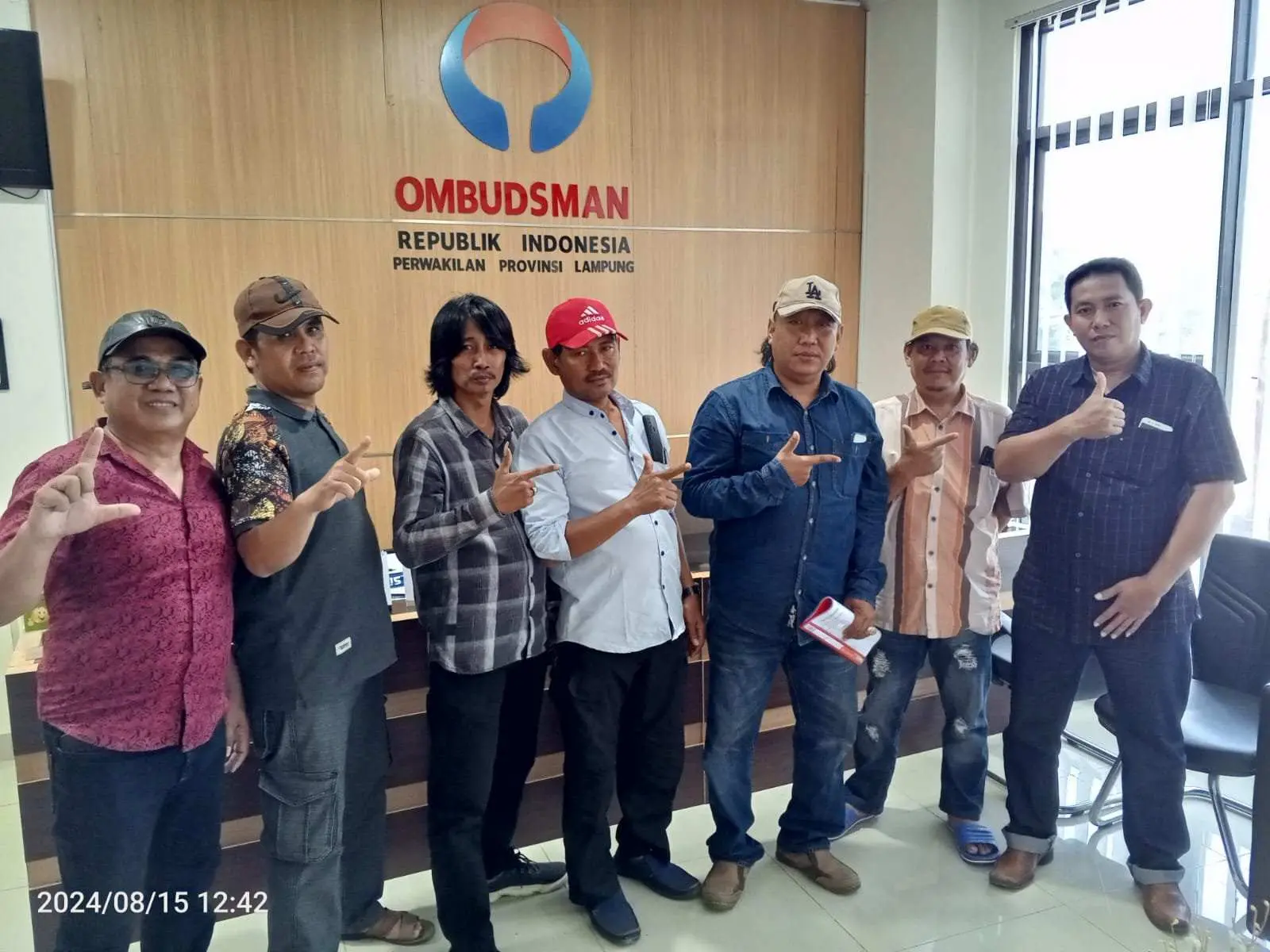 Gerakan Masyarakat Anti Korupsi Laporkan Inspektorat Pringsewu Ke Ombudsman, Ini Penyebabnya