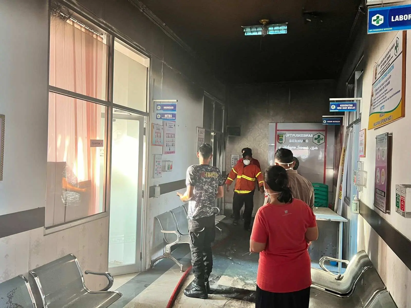 Ruang KIA Puskesmas Bernung Terbakar, Ternyata ini Penyebabnya