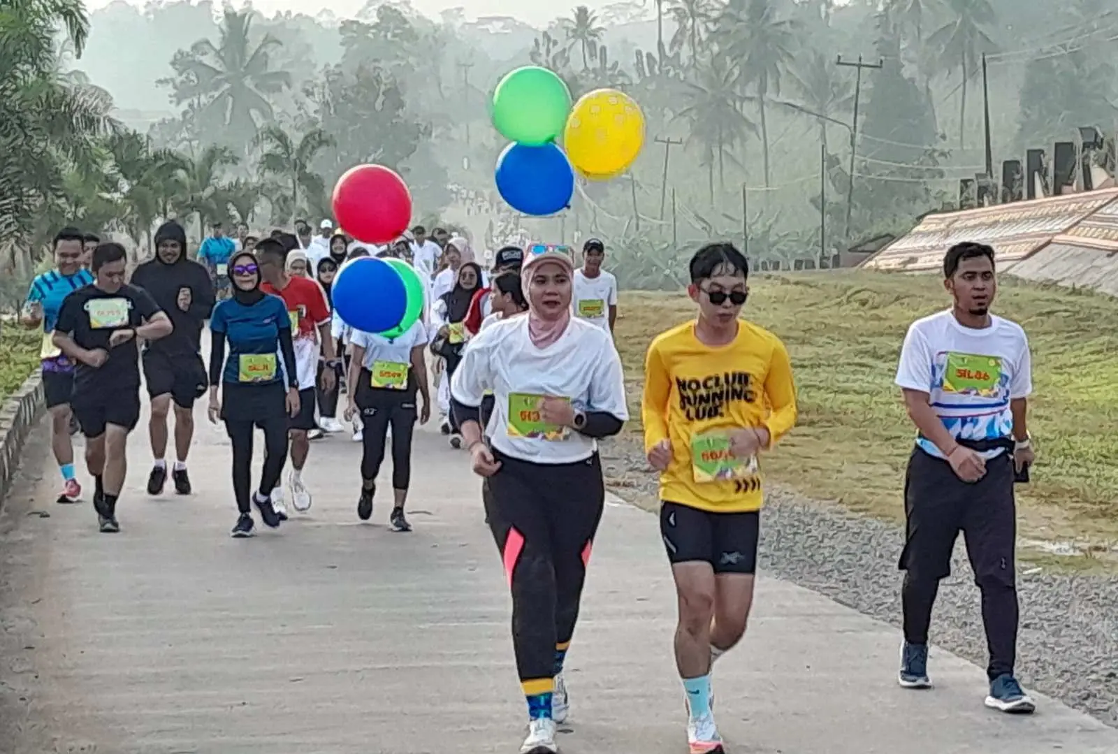 PesawaRun 2024 Diikuti Ribuan Warga Pesawaran