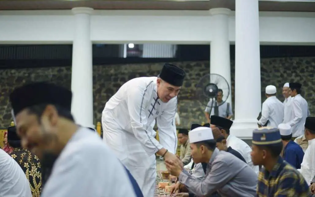 Bupati Pesawaran Gelar Istighosah Bersama Perwakilan Ponpes Se-Kabupaten Pesawaran