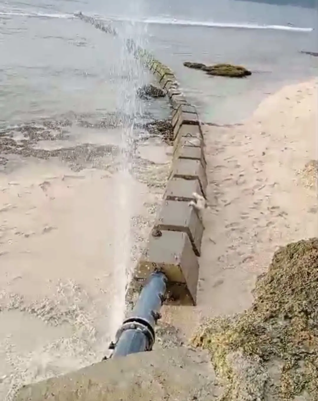 Proyek Air Bersih Pulau Pisang Senilai Rp.43M Pengerjaannya Diduga tidak Sesuai Spek