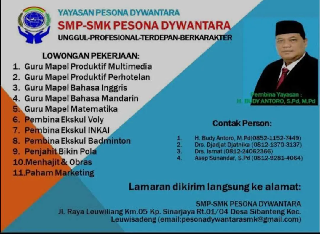 SMK Pesona Dywantara Setiap Tahunnya Cetak Tenaga Kerja Ahli dan Profesional, Ternyata Ini Rahasianya