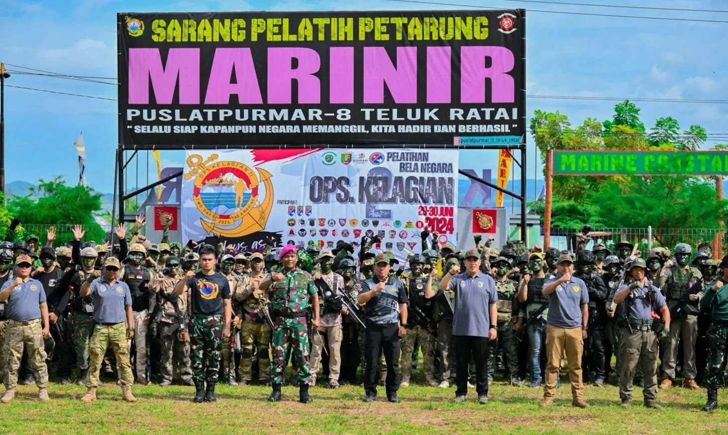 Hadiri Kegiatan Bela Negara, Bupati Pesawaran Ajak Teladani Pahlawan Perjuangan