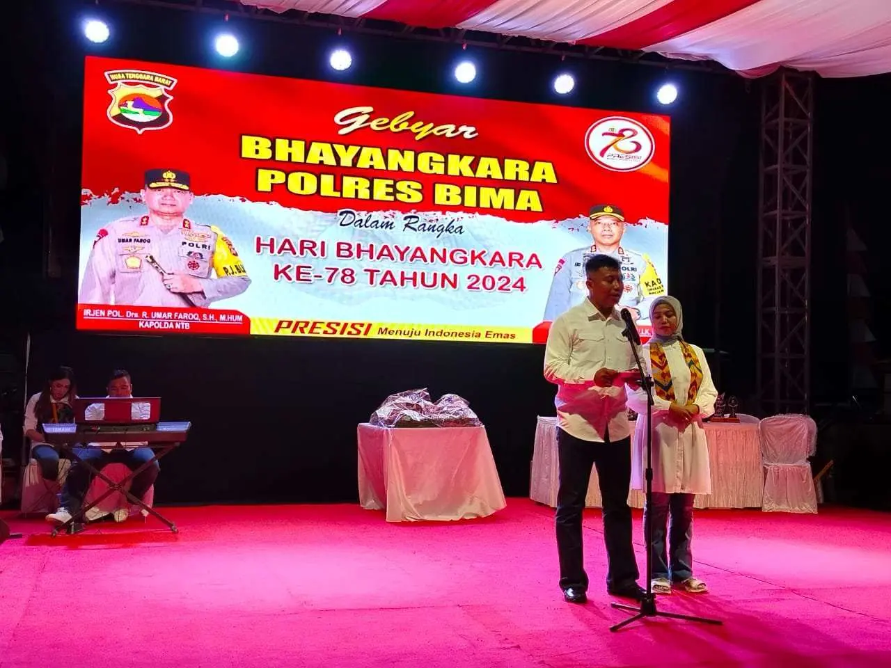 Meriahkan HUT Bhayangkara Ke-78 Tahun 2024 Polres Bima Menggelar Gebyar Bhayangkara