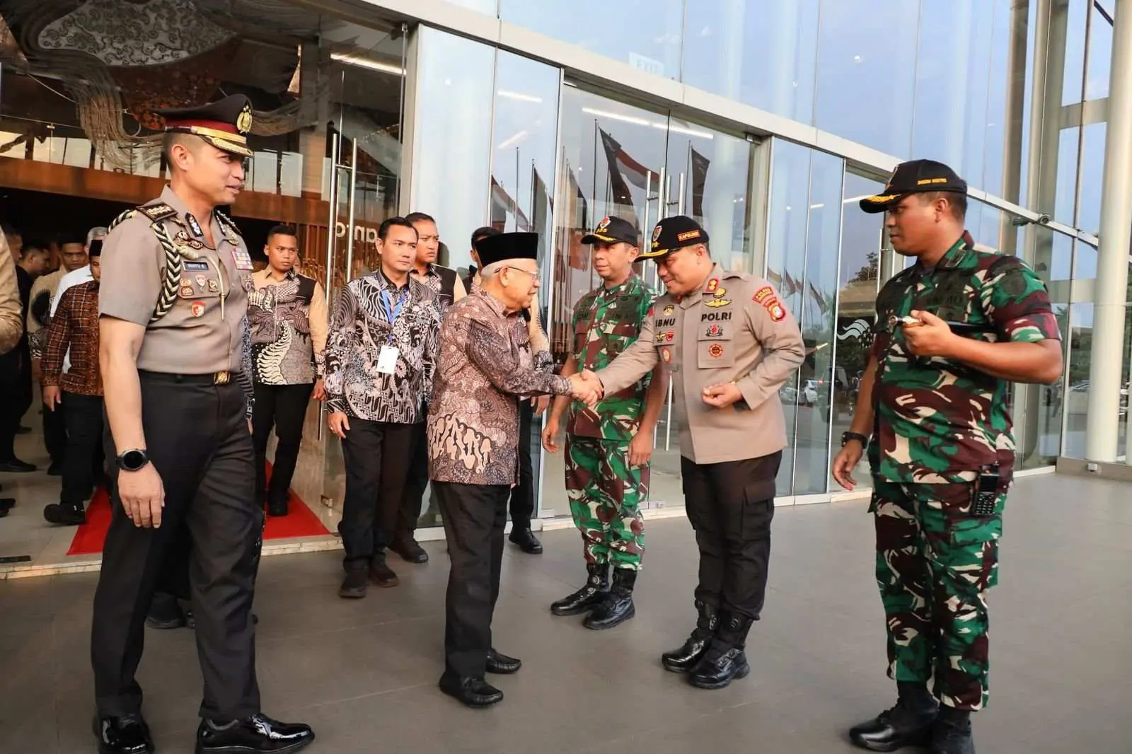 Polres Tangsel Kerahkan 223 Personel, Amankan Kunjungan RI 2 di ICE BSD