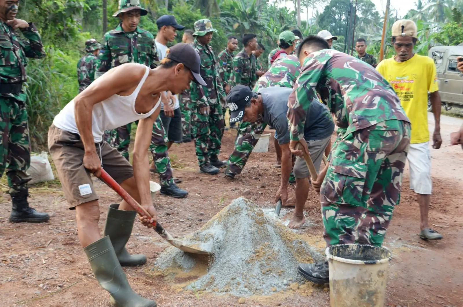 Puncak Latihan LSL I TW II 2024,Prajurit Yonif 9 Marinir Laksanakan Ini