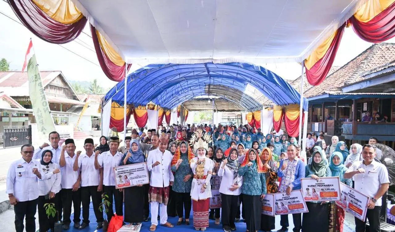 Bentuk Kampung KB di Kecamatan Marga Punduh, Ini yang Diungkapkan Nanda Indira