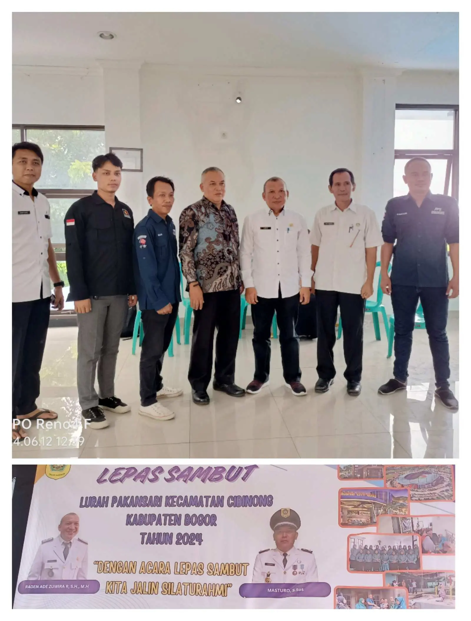 Lepas Sambut Lurah Pakansari “Mari Kita Jalin Silaturahmi”