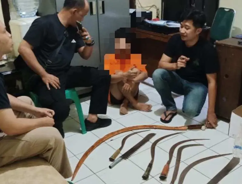 11 Remaja Diduga Gangster BTB di Kemang Bogor Diamankan Polisi