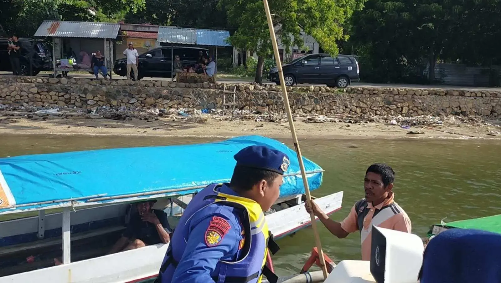 Wujud Pelayanan Prima, Satpolairud Polres Bima, Laksanakan Patroli Pengamanan Wisata