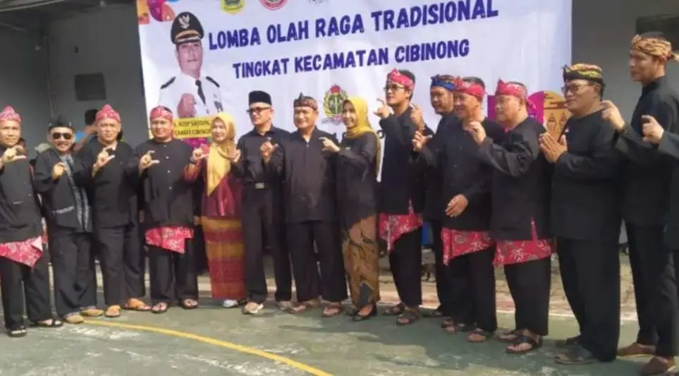Momentum HJB Ke-542, Kecamatan Cibinong Gelar Lomba Olahraga Tradisional