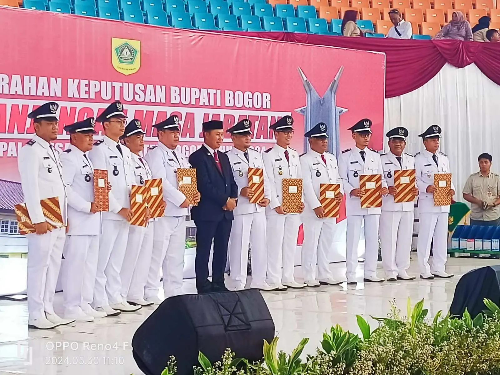 410 Kades di Kabupaten Bogor Terima SK Perpanjangan Masa Jabatan 