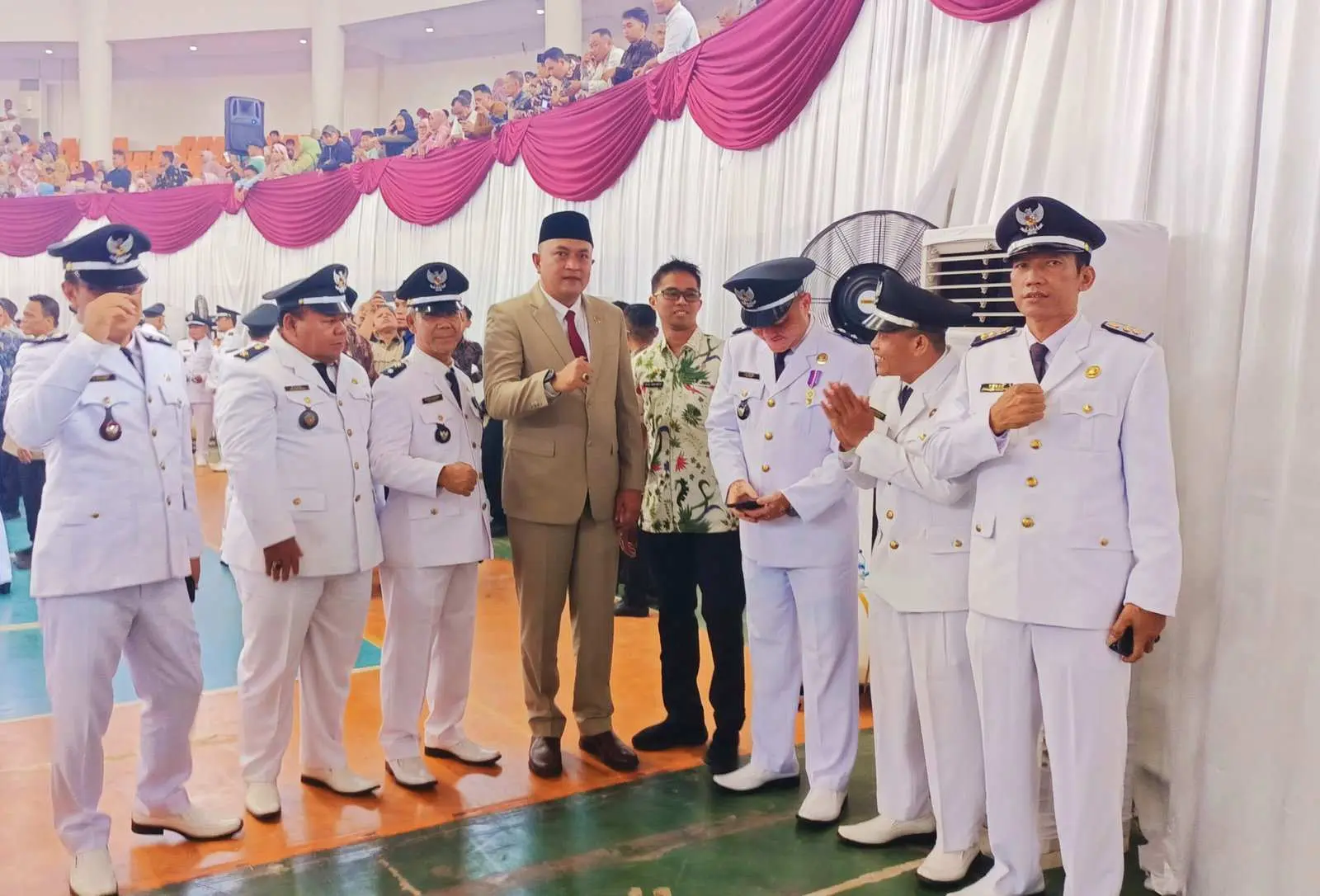 Beri Ucapan Selamat Ke Para Kades, Ketua DPRD Kabupaten Bogor Berharap Bankeu Untuk Desa Ditingkatkan