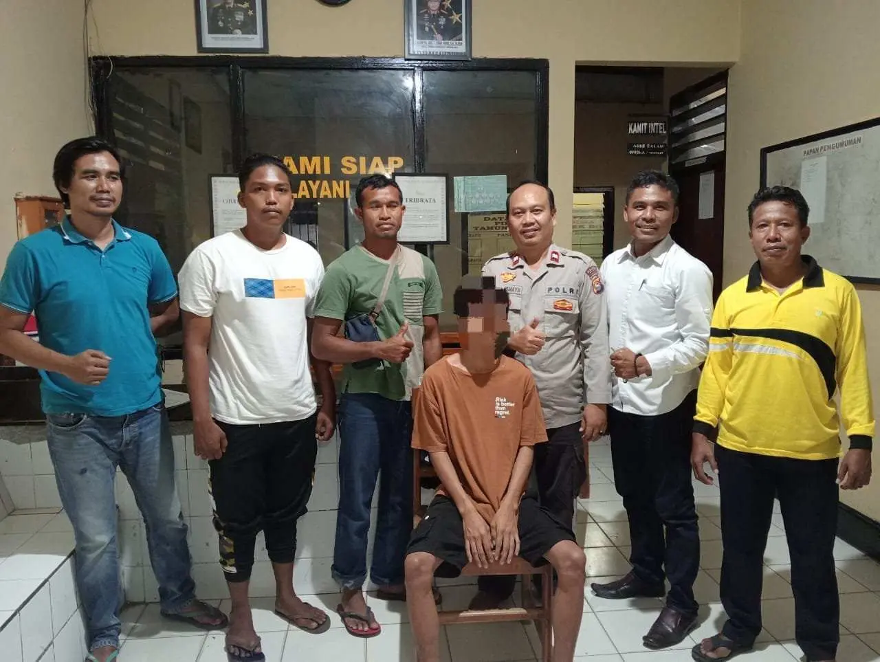 16 Hari Diburu Terduga Pelaku  Penganiayaan ini Dibekuk Personel Polsek Bolo