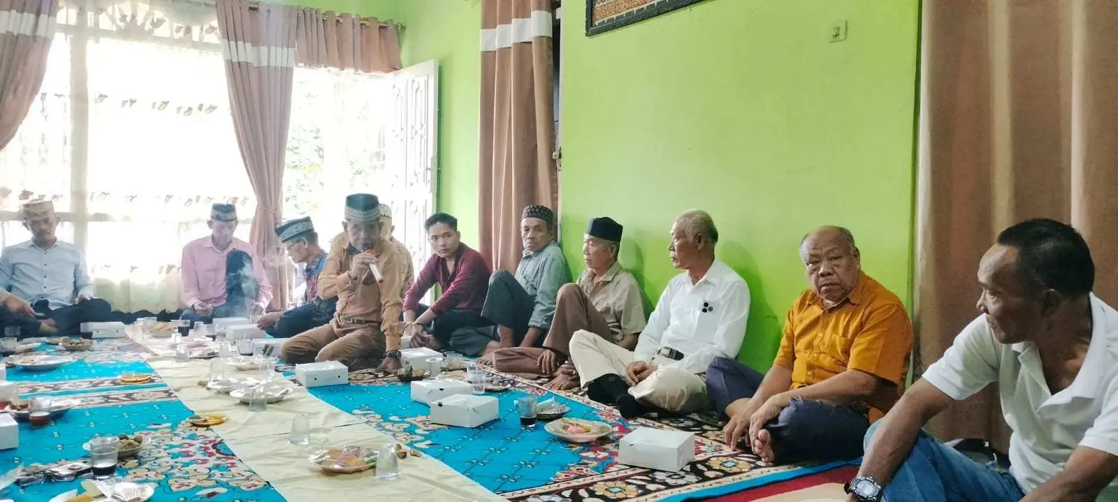 Terkait Pembagian Lahan, Majelis Punyimbang Adat Pitung Tiyuh Gelar Mufakat