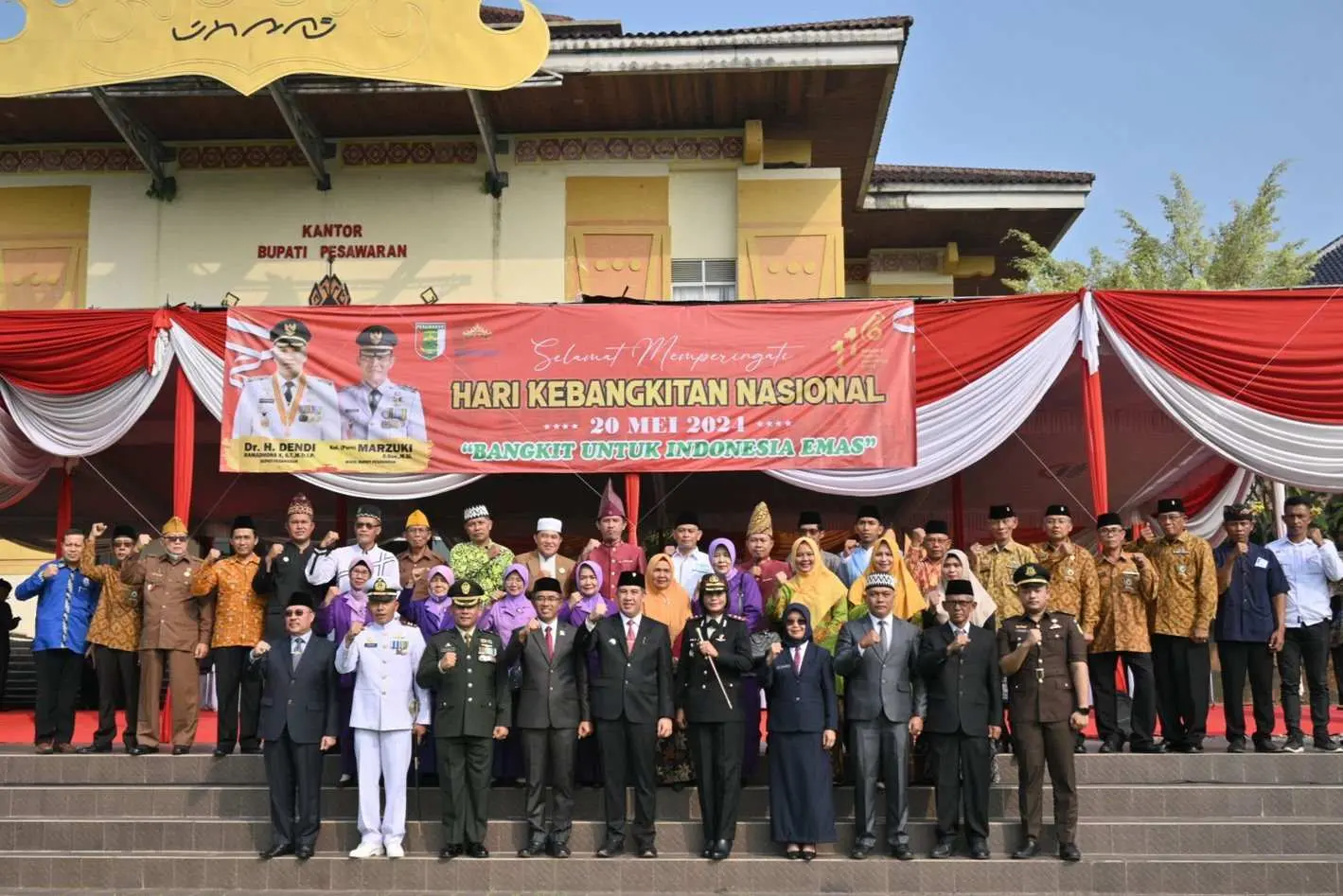 Harkitnas Ke-116, Bupati Pesawaran Tekankan Peranan Teknologi Untuk Indonesia Emas