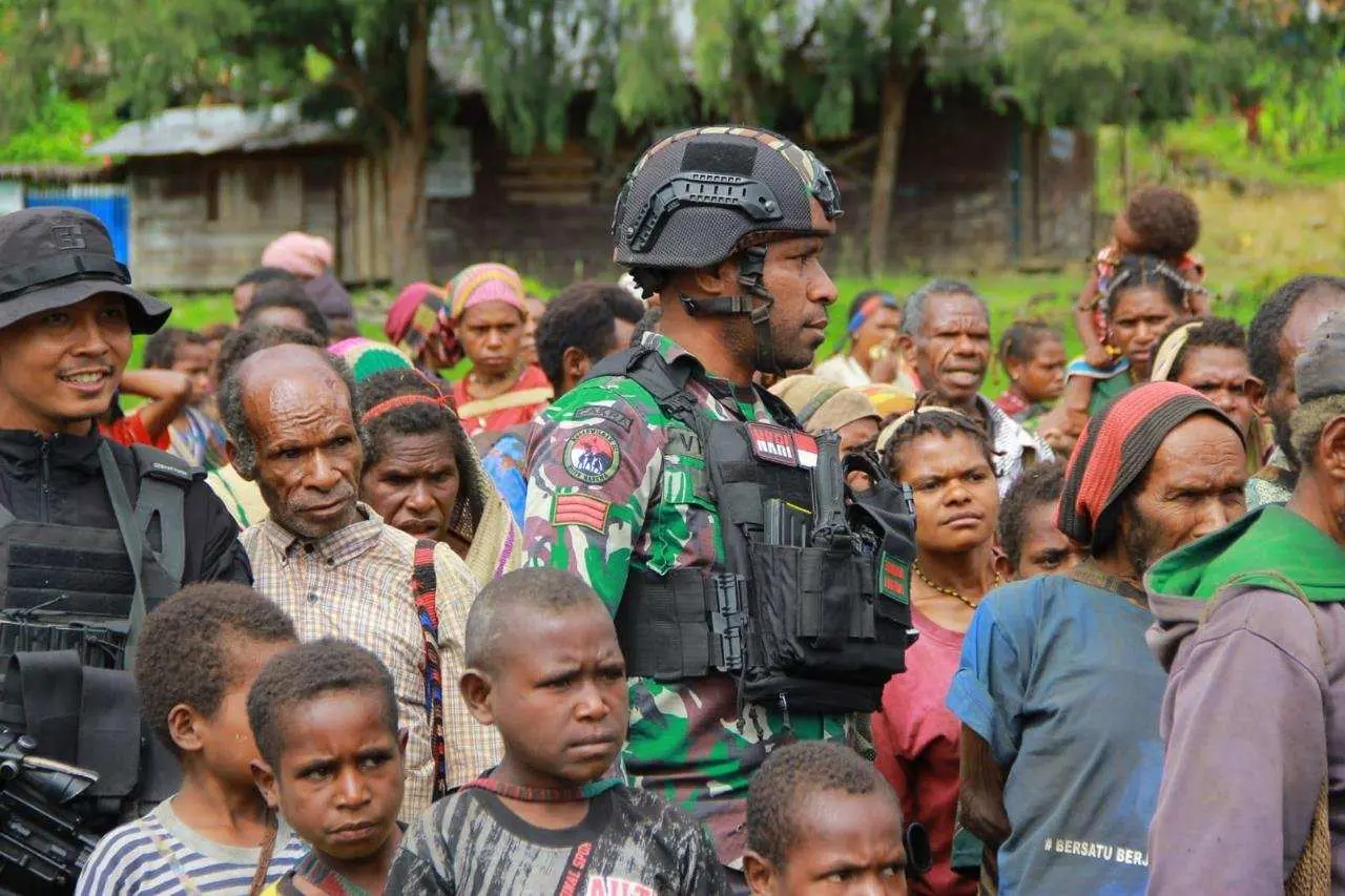 TNI-Polri Amankan Homeyo Dari OPM, Warga Sudah Bisa Kembali Dari Pengungsian
