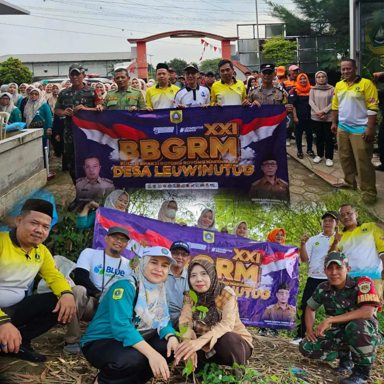 Pemdes Leuwinutug Laksanakan Kegiatan BBGRM, Ini Tujuannya