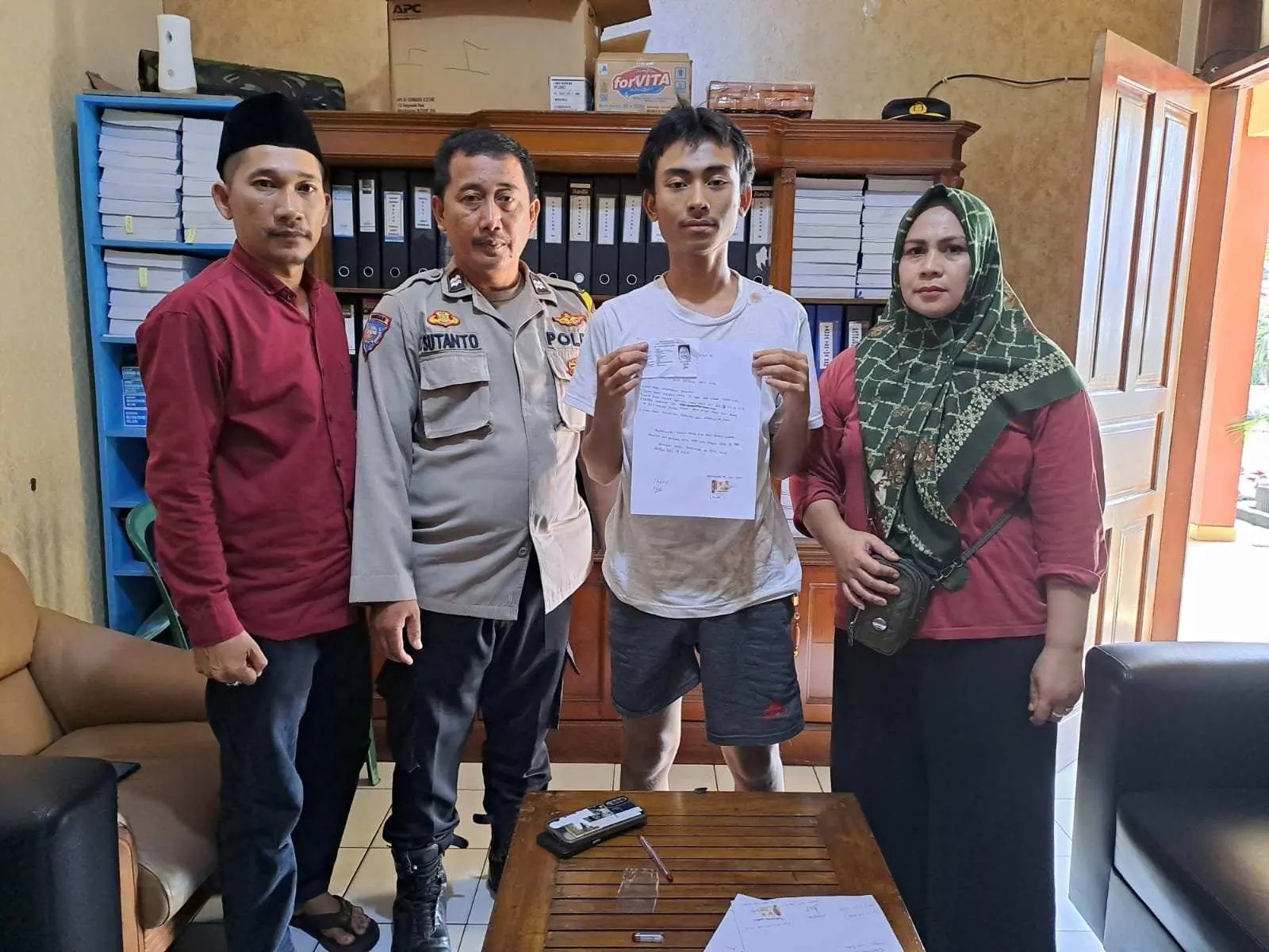 Polsek Pamulang Lakukan Problem Solving Tawuran Antar Pelajar