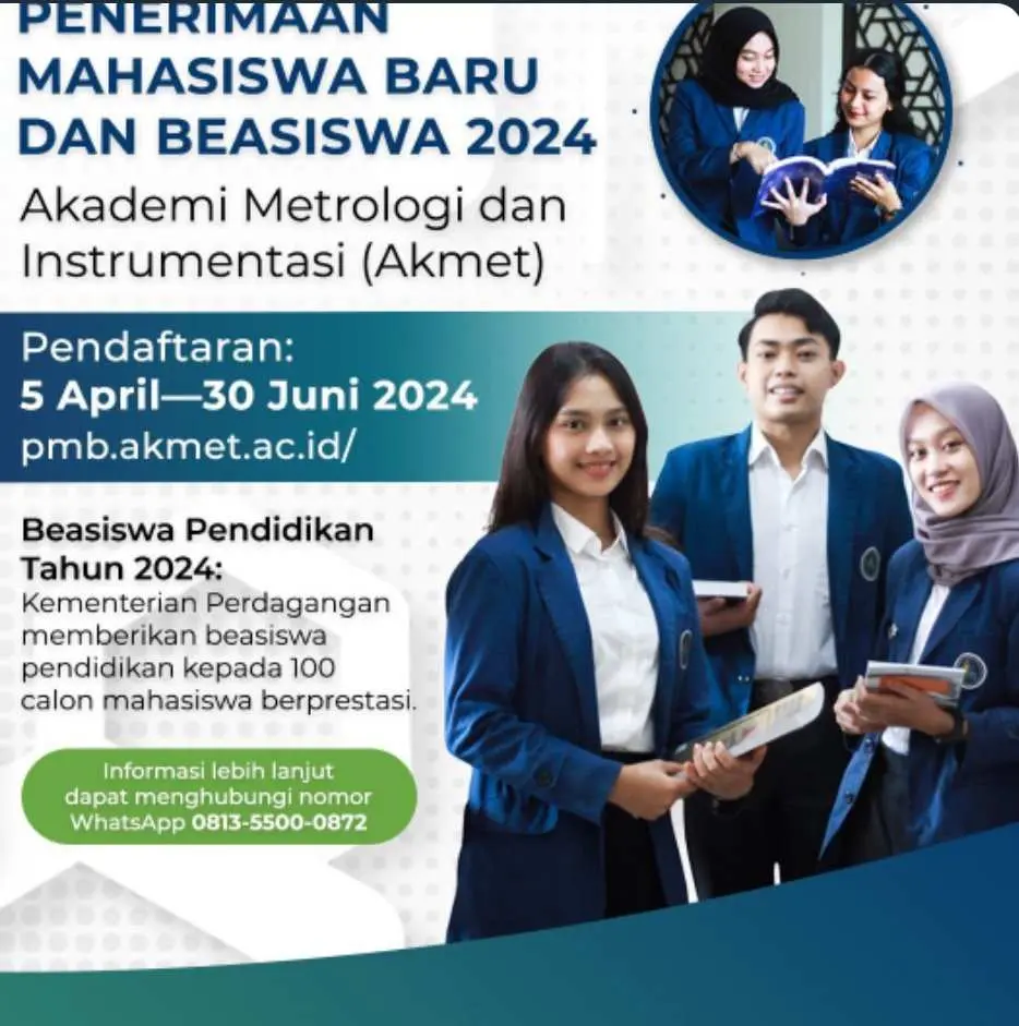 Akmet Kementerian Perdagangan Buka Pendaftaran Mahasiswa Baru, Ini Persyaratannya