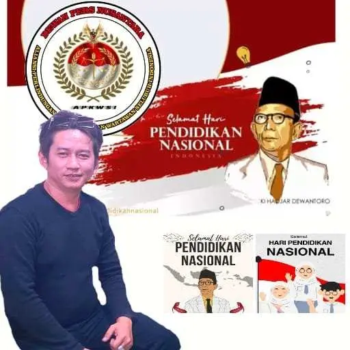 Memperingati hari pendidikan nasional ketua umum “Dewan Pers nusantara APKWSI