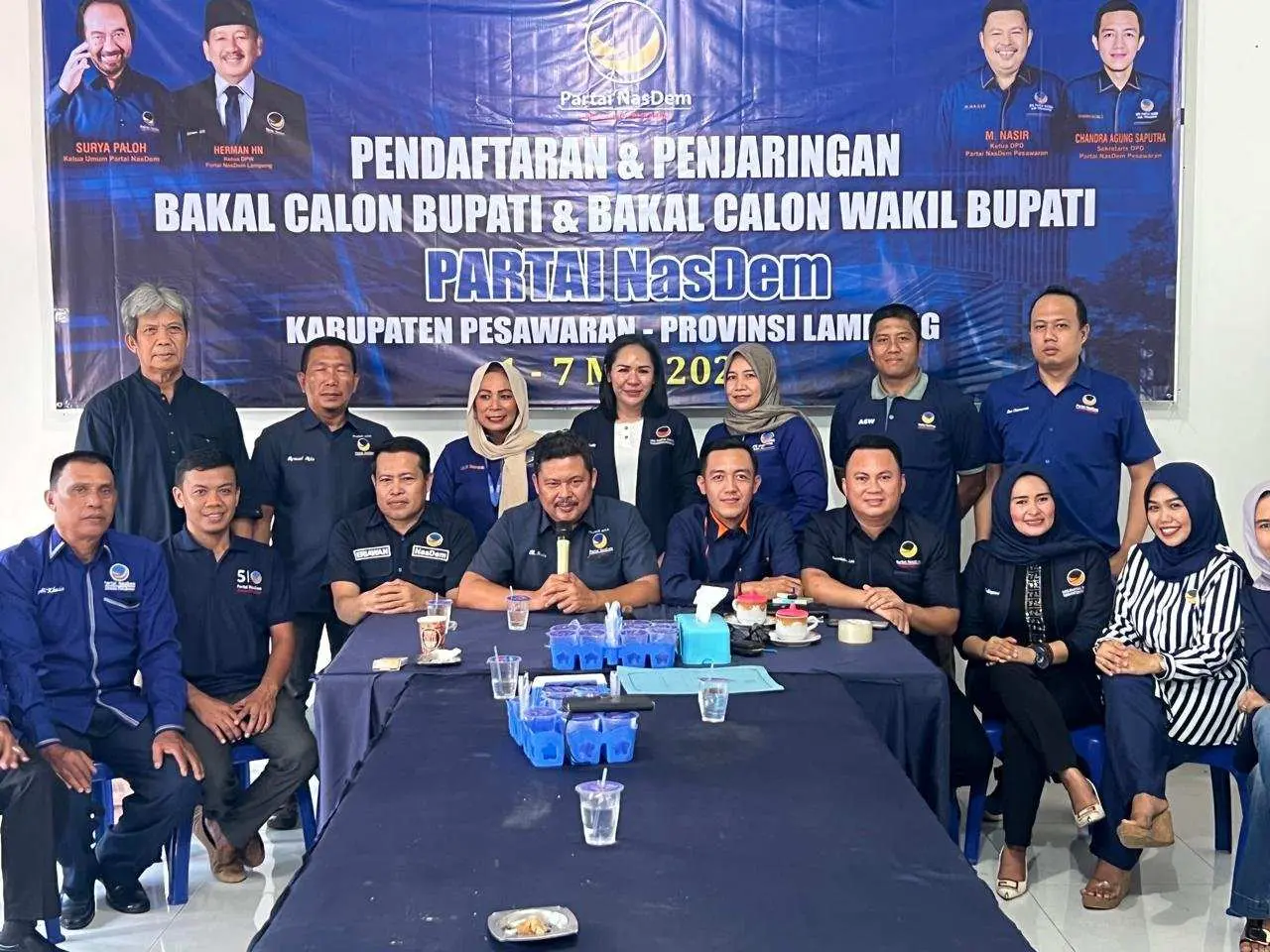 Nasdem Pesawaran Resmi Buka Penjaringan Calon Kepala Daerah