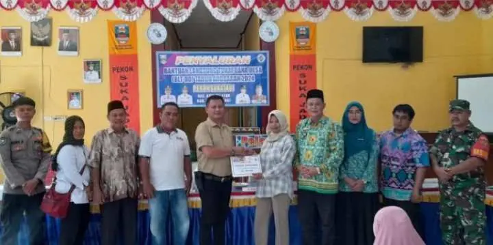 Peratin Pekon Sukajadi Bazargan Realisasikan BLT DD tahap 1 TA.2024