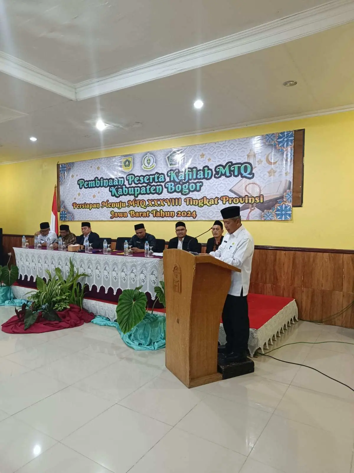 Sekda Burhanudin Berharap Kafilah Kabupaten Bisa Ukir Prestasi di MTQ Tingkat Provinsi Jabar