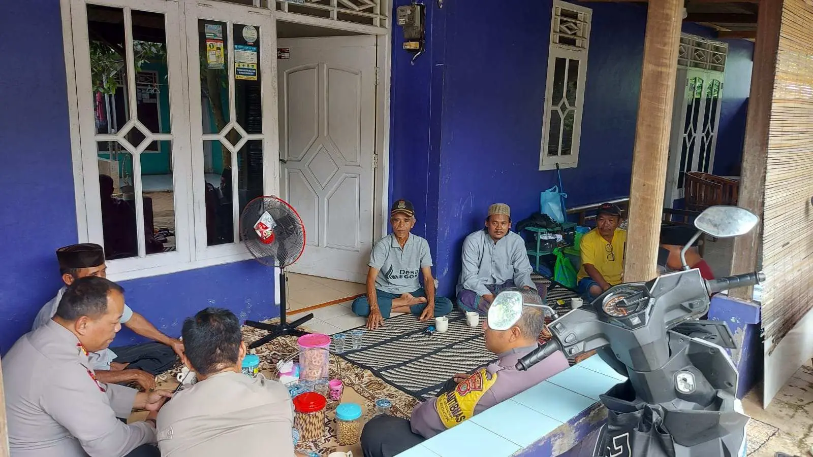 Kapolsek Legok Ajak Warga Sama Sama Jaga Kamtibmas di Wilayah Legok