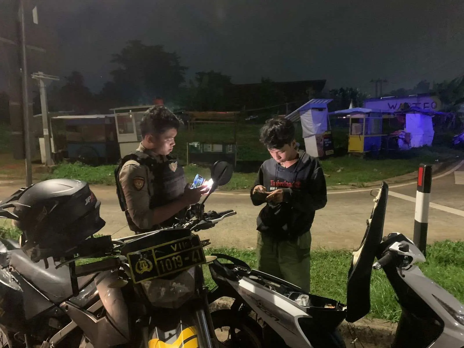 Cegah Kejahatan Malam Hari Patroli Printis Presisi Laksankan Patroli Mobile