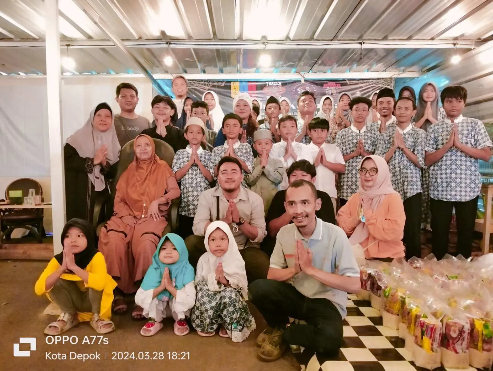 Gelar Bukber dan Santunan Anak Yatim Lima Sponsor Saling Bahu Membahu