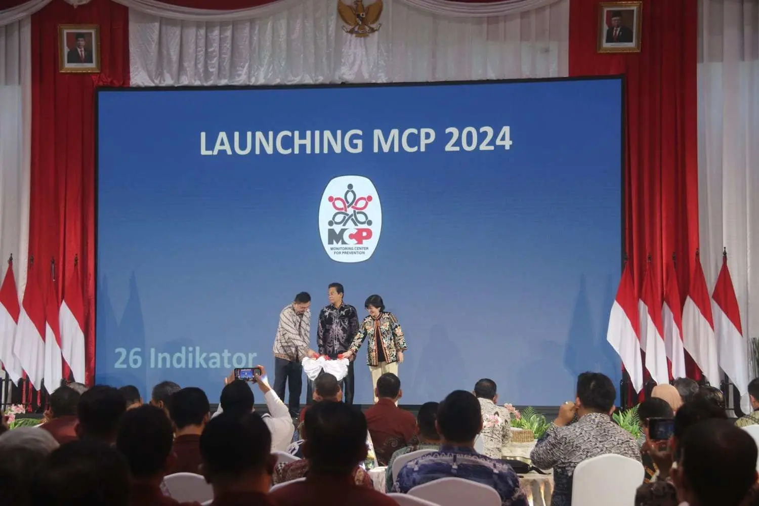 PLH Sekda Kabupaten Bogor Hadiri Rakornas Bersama KPK RI