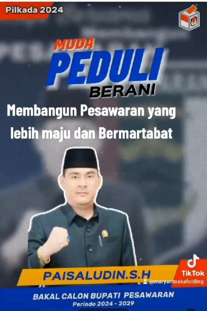 Tokoh Pemuda Negeri Katon Siap Dukung Paisaludin Maju di Pilkada Pesawaran