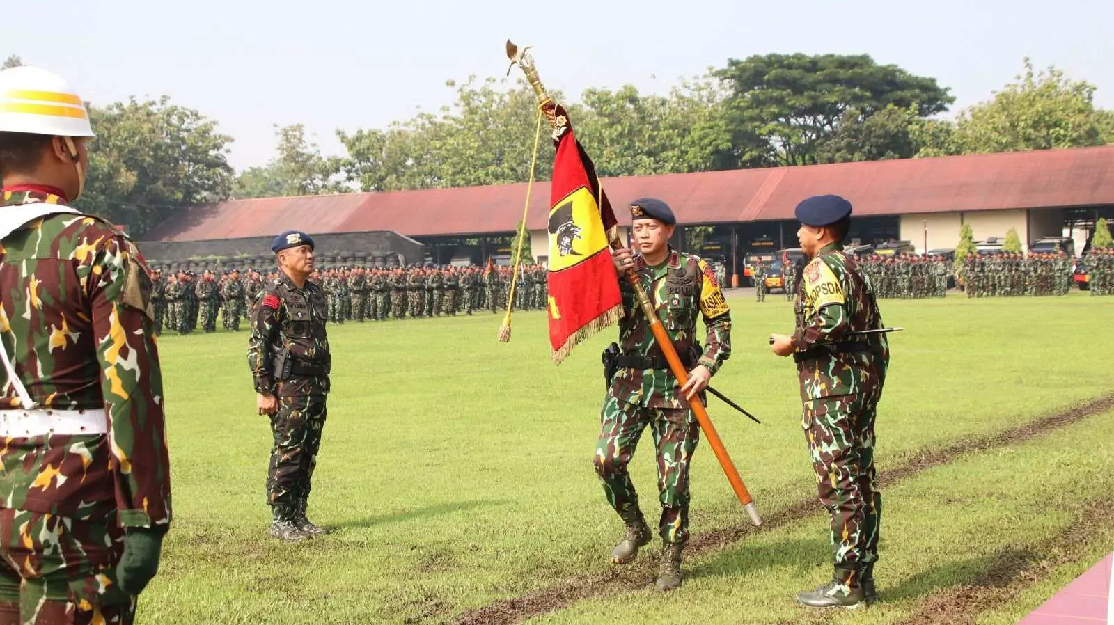 Kapolda Jabar Irjen Akhmad Wiyagus Pimpin Sertijab Dansat Brimob Polda Jabar 