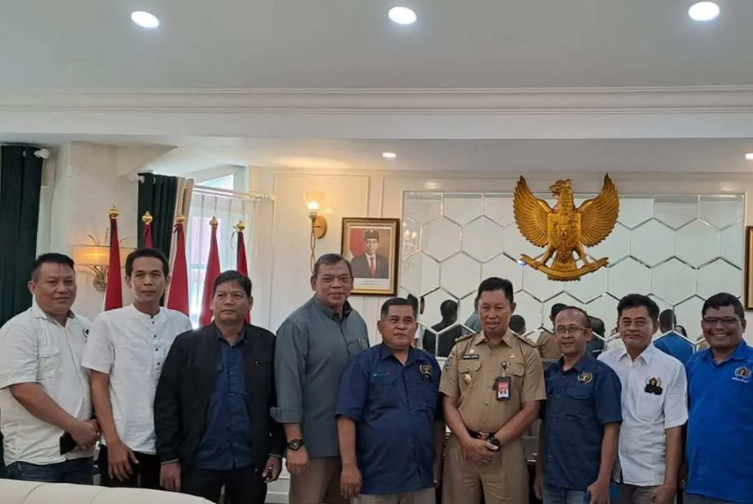 Terima Kunjungan Pengurus PWI, Pj Bupati Bogor Asmawa Tosepu Minta Tetap Jaga Kondusifitas Wilayah